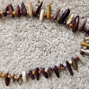 Mookaite Beaded Necklace